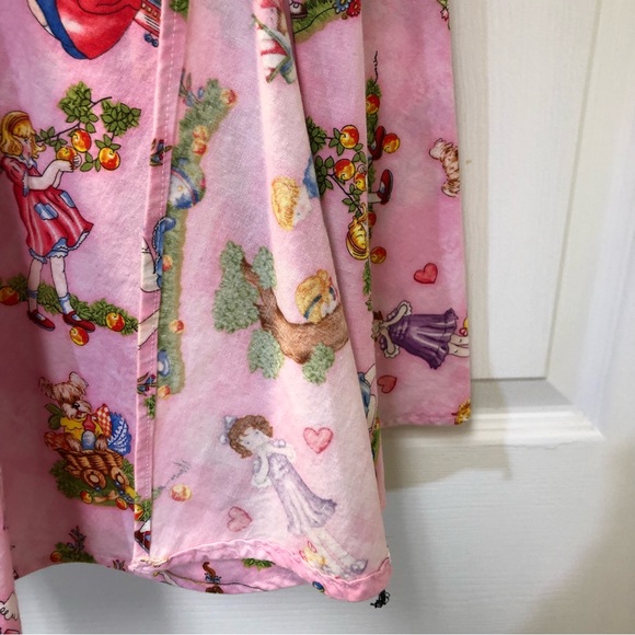 Girls Handmade Wraparound Nostalgic Dress - Picture 6 of 12